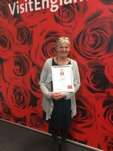Proud winners of VisitEngland's Rose Award