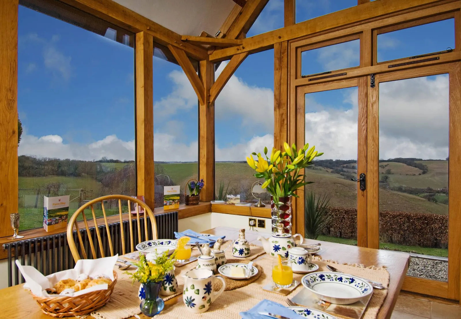 5*bed and breakfast Kent with stunning garden views